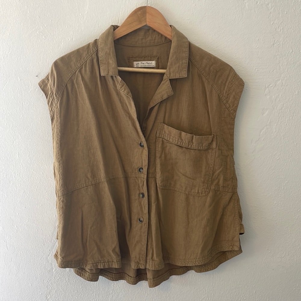 Free People Play it Cool Top